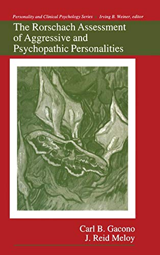 Stock image for The Rorschach Assessment of Aggressive and Psychopathic Personalities (Personality and Clinical Psychology) for sale by HPB-Diamond