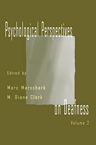 Beispielbild fr Psychological Perspectives on Deafness: Volume II zum Verkauf von HPB-Red