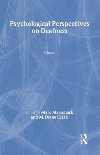 Imagen de archivo de Psychological Perspectives on Deafness: Volume II a la venta por HPB-Red