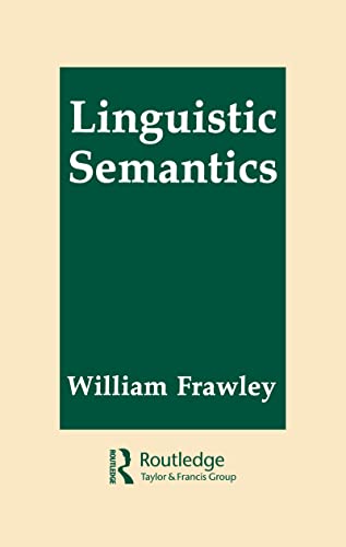 9780805810745: Linguistic Semantics