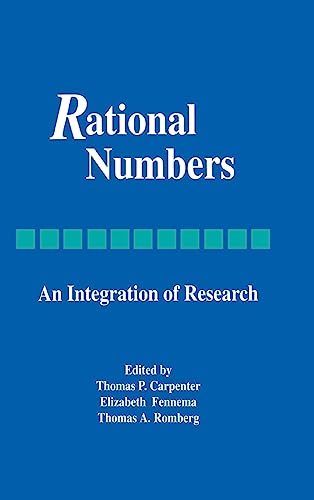Stock image for Rational Numbers: An Integration of Research (Studies in Mathematical Thinking and Learning Series) for sale by Friends of  Pima County Public Library