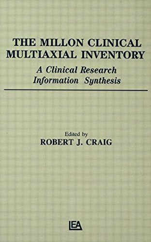 Stock image for The Millon Clinical Multiaxial Inventory: A Clinical Research Information Synthesis for sale by Chiron Media