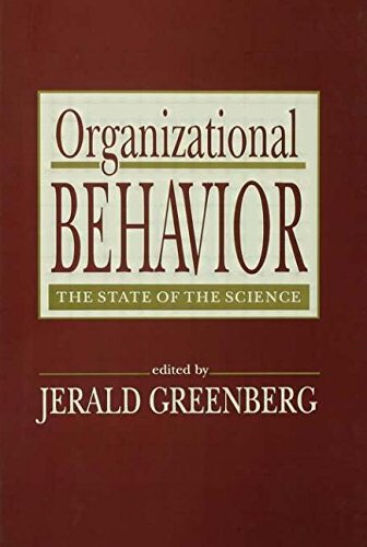 Imagen de archivo de Organizational Behavior: The State of the Science a la venta por ThriftBooks-Dallas