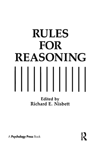 Imagen de archivo de Rules for Reasoning a la venta por Better World Books