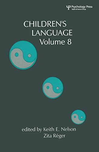 9780805813678: Children's Language: Volume 8: 008 (Children's Language Series)