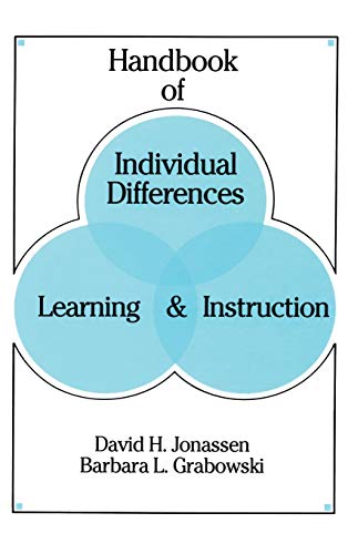 Stock image for Handbook of Individual Differences, Learning, and Instruction for sale by Chiron Media