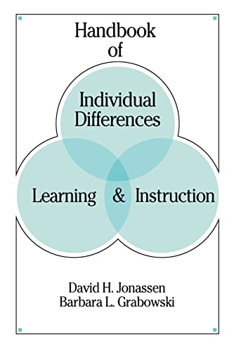 Imagen de archivo de Handbook of Individual Differences, Learning, and Instruction a la venta por Better World Books