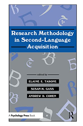 Imagen de archivo de Research Methodology in Second-Language Acquisition (Second Language Acquisition Research Series) a la venta por Orphans Treasure Box