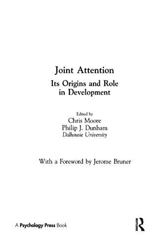 9780805814378: Joint Attention: Its Origins and Role in Development