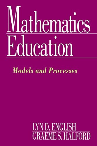 Imagen de archivo de Mathematics Education: Models and Processes a la venta por HPB-Red
