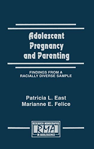 9780805814705: Adolescent Pregnancy and Parenting: Findings From A Racially Diverse Sample (Research Monographs in Adolescence Series)