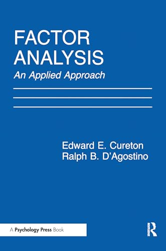 9780805815467: Factor Analysis: An Applied Approach