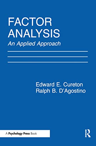 9780805815467: Factor Analysis: An Applied Approach