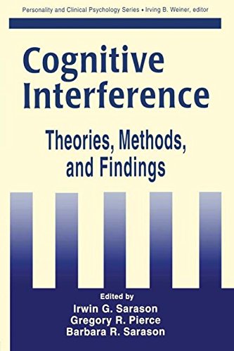 9780805816242: Cognitive Interference: Theories, Methods, and Findings (Lea's Personality and Clinical Psychology Series)