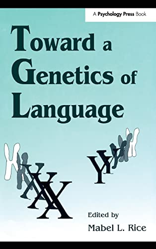 Beispielbild fr Toward a Genetics of Language zum Verkauf von Bingo Used Books