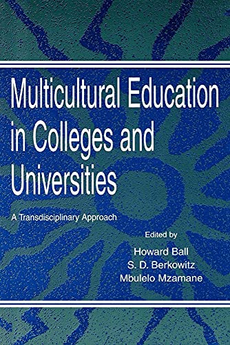 9780805816945: Multicultural Education in Colleges and Universities: A Transdisciplinary Approach