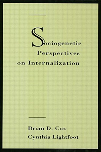 9780805817089: Sociogenetic Perspectives on Internalization