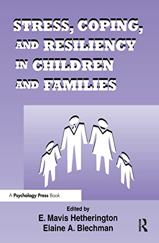 Imagen de archivo de Stress, Coping, and Resiliency in Children and Families a la venta por Defunct Books