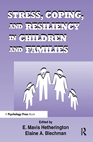 Stock image for Stress, Coping, and Resiliency in Children and Families for sale by Defunct Books