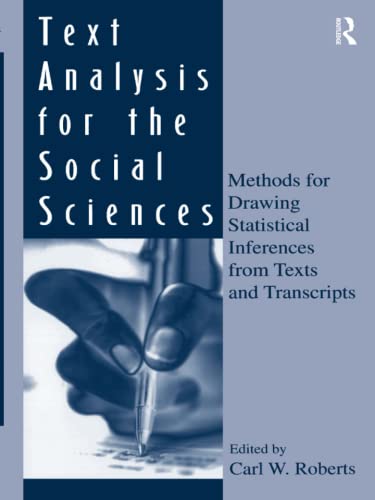 9780805817355: Text Analysis for the Social Sciences