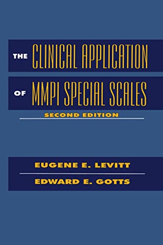 Stock image for The Clinical Application of MMPI Special Scales for sale by About Books
