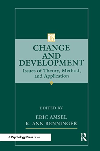 9780805818253: Change and Development: Issues of Theory, Method, and Application