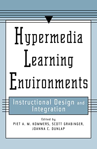 Stock image for Hypermedia Learning Environments : Instructional Design and Integration for sale by Better World Books
