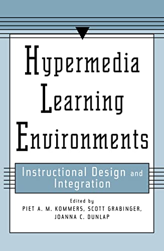 9780805818284: Hypermedia Learning Environments: Instructional Design and Integration