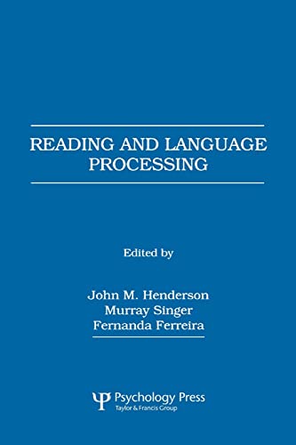 9780805819038: Reading and Language Processing