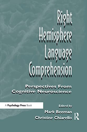Imagen de archivo de Right Hemisphere Language Comprehension: Perspectives From Cognitive Neuroscience a la venta por Chiron Media