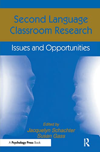 Imagen de archivo de Second Language Classroom Research: Issues and Opportunities (Second Language Acquisition Research Series) a la venta por HPB-Red