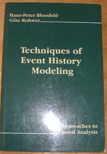 9780805819601: Techniques of Event History Modeling: New Approaches To Causal Analysis