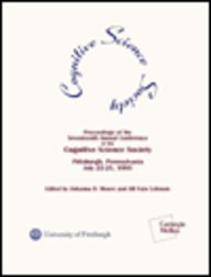 Proceedings of the Seventeenth Annual Conference of the Cognitive Science Society (COGNITIVE SCIENCE SOCIETY (US) CONFERENCE//PROCEEDINGS) - Cognitive Science Society