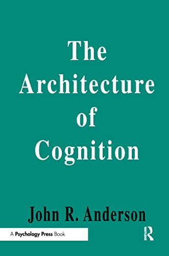 Beispielbild fr The Architecture of Cognition zum Verkauf von Better World Books