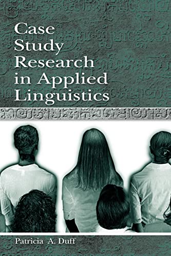 Imagen de archivo de Case Study Research in Applied Linguistics (Second Language Acquisition Research Series) a la venta por HPB-Red