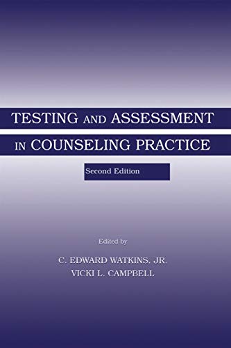 Imagen de archivo de Testing and Assessment in Counseling Practice (Contemporary Topics in Vocational Psychology Series) a la venta por Wonder Book