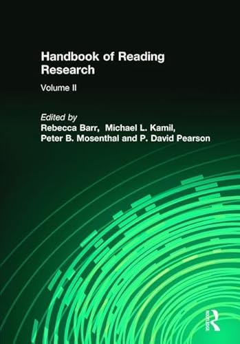 Beispielbild fr Handbook of Reading Research (Volume 1) zum Verkauf von Anybook.com