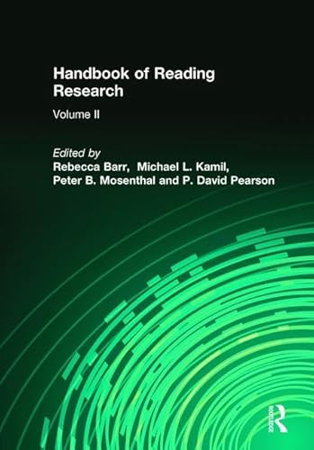 Stock image for Handbook of Reading Research, Volume II for sale by HPB-Red