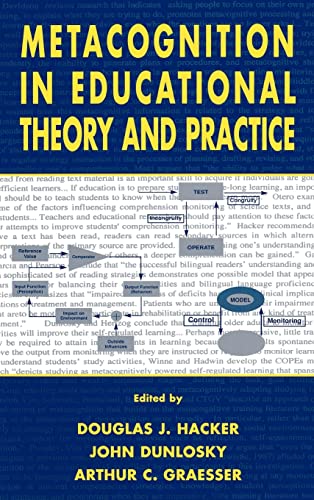 Imagen de archivo de Metacognition in Educational Theory and Practice (Educational Psychology Series) a la venta por Chiron Media