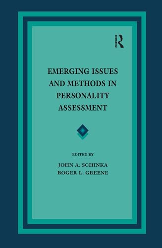 Imagen de archivo de Emerging Issues and Methods in Personality Assessment a la venta por Alien Bindings