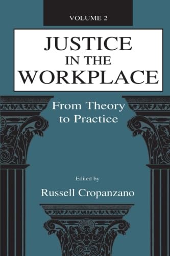 9780805826951: Justice in the Workplace: From theory To Practice, Volume 2 (Applied Psychology Series)