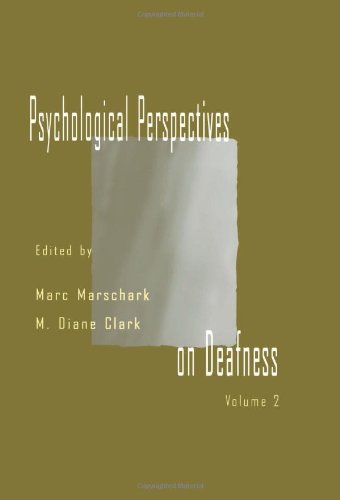 Stock image for Psychological Perspectives on Deafness, Volume 2 for sale by Book Dispensary