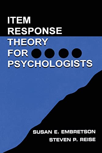 Beispielbild fr Item Response Theory zum Verkauf von Better World Books