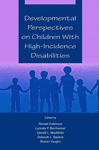 Stock image for Developmental, Perspectives on Children With High Incidence Disabilities for sale by Revaluation Books