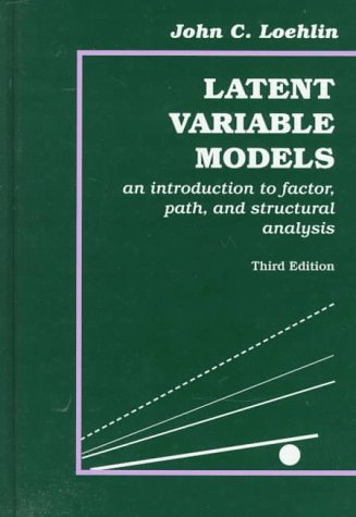 9780805828306: Latent Variable Models: An Introduction to Factor, Path, and Structural Analysis