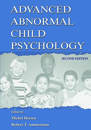 Imagen de archivo de Advanced Abnormal Child Psychology a la venta por HPB-Emerald