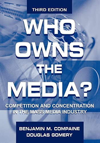 Beispielbild fr Who Owns the Media? : Competition and Concentration in the Mass Media industry zum Verkauf von Blackwell's