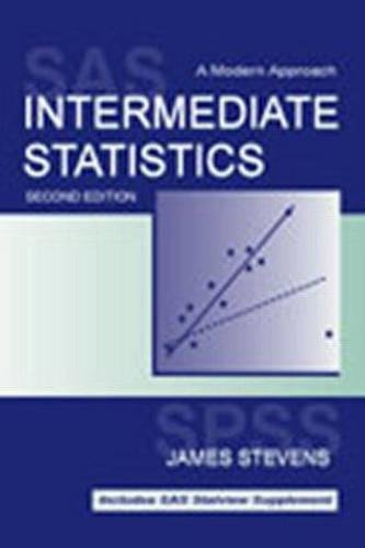 Imagen de archivo de Intermediate Statistics: A Modern Approach, Third Edition a la venta por Bookmonger.Ltd