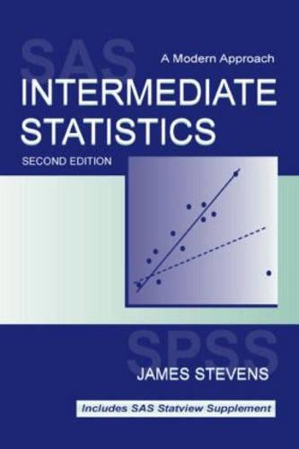 Beispielbild fr Intermediate Statistics: A Modern Approach, Third Edition zum Verkauf von ThriftBooks-Atlanta