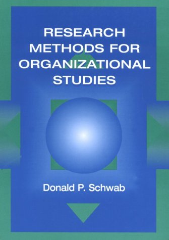 Imagen de archivo de Research Methods for Organizational Studies a la venta por Ergodebooks